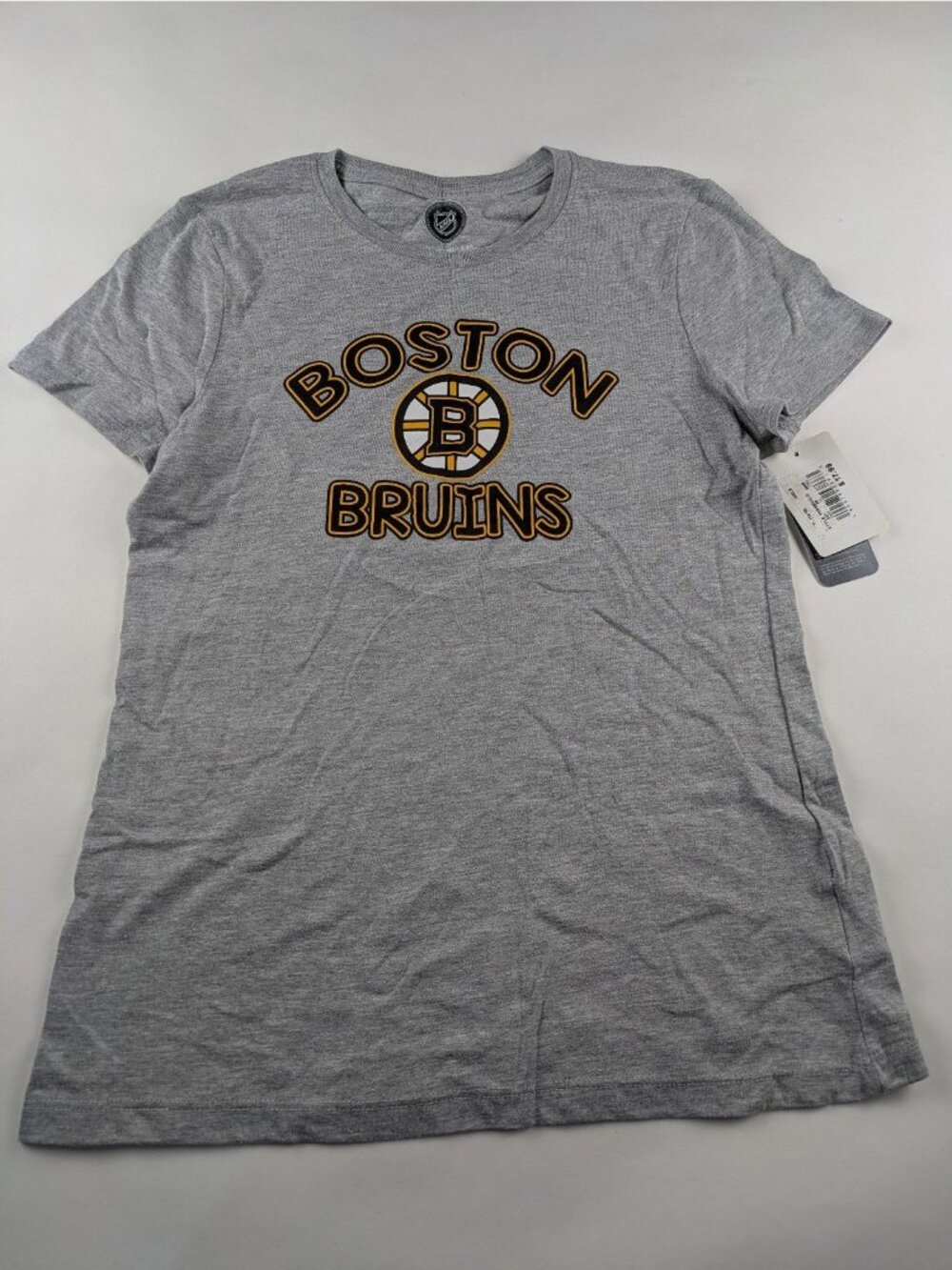Boston Bruins NHL Gray Shirt Girl's XL NWT